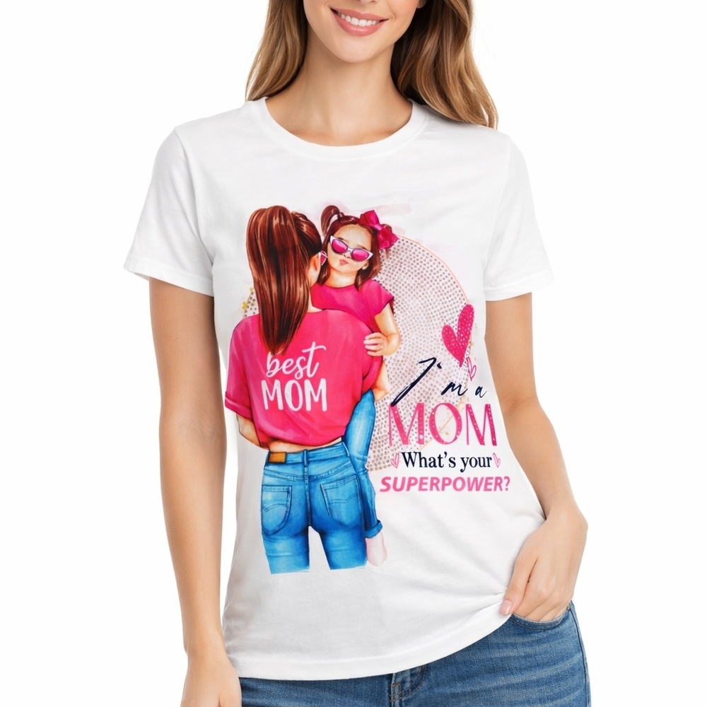 Beautiful mom graphic t-shirt